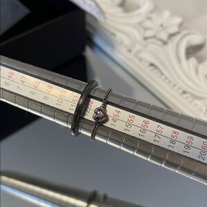 Two Pandora rings bundle